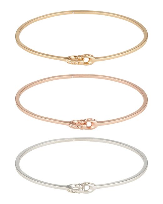 COACH Armband in Weiß Lyst DE