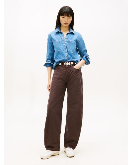 Tommy Hilfiger Blue Bluse