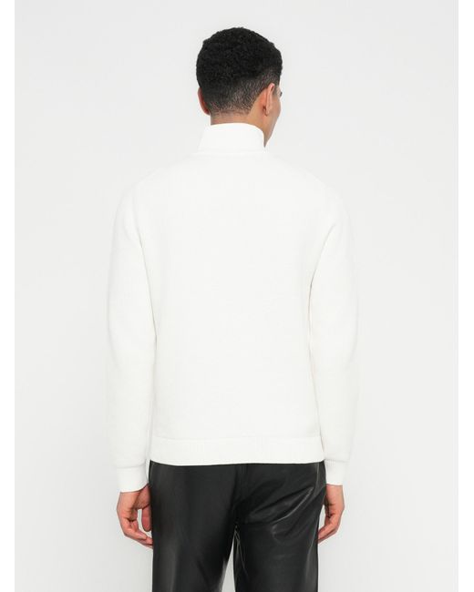 SELECTED Pullover Slhdane in White für Herren