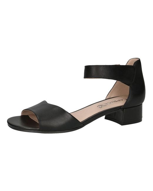 Caprice Black Sandale