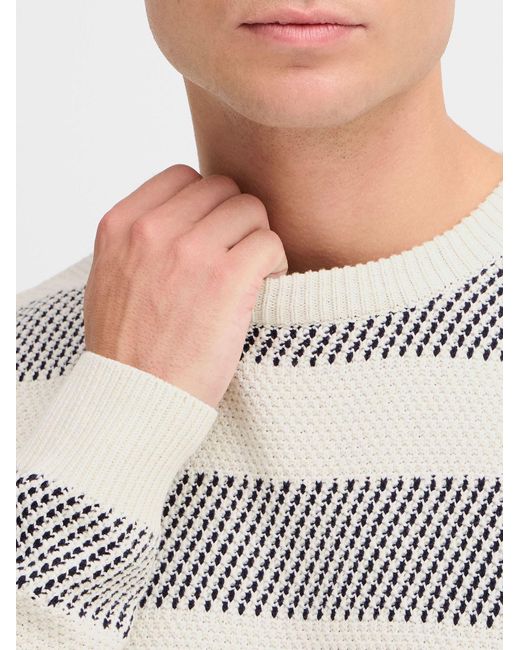 INDICODE Pullover Telly in White für Herren