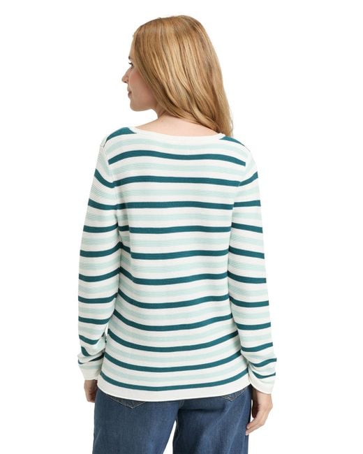 Tom Tailor Blue Pullover