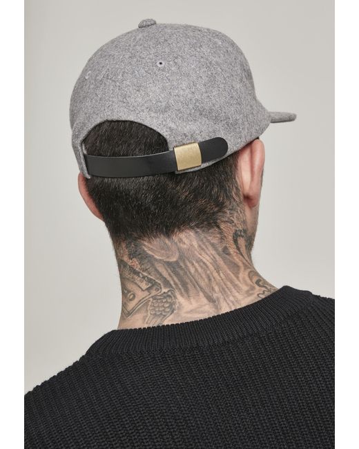 Flexfit Cap Melton in Gray für Herren