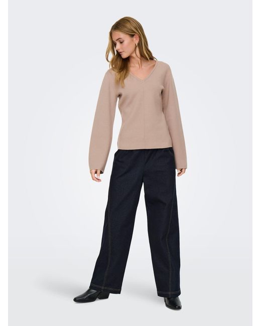 ONLY Pink Pullover Onlviola