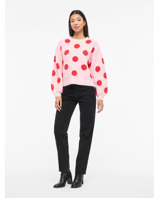 Vila Pink Pullover Viluna