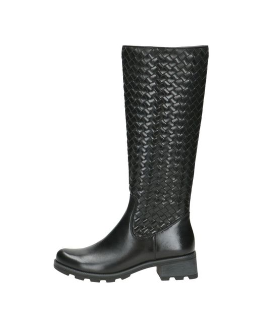 Caprice Black Stiefel