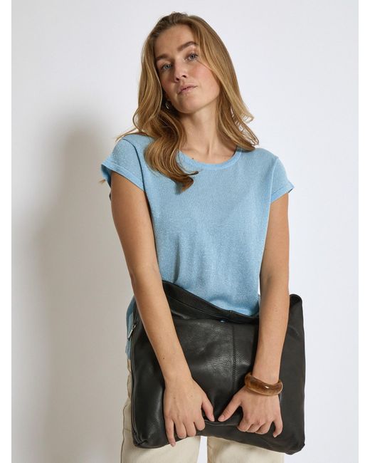 Minus Blue Pullover Carlina