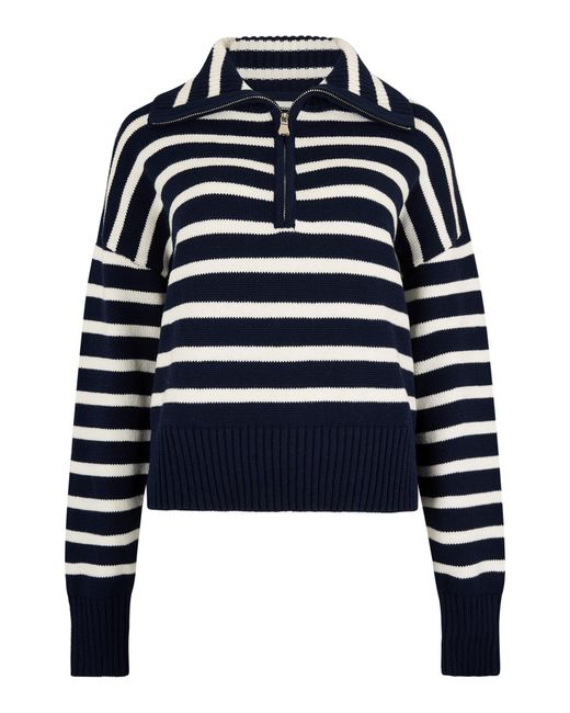 Apricot Blue Pullover