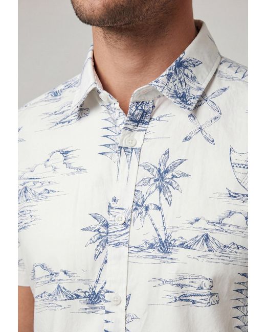 INDICODE Hemd Quint in White für Herren
