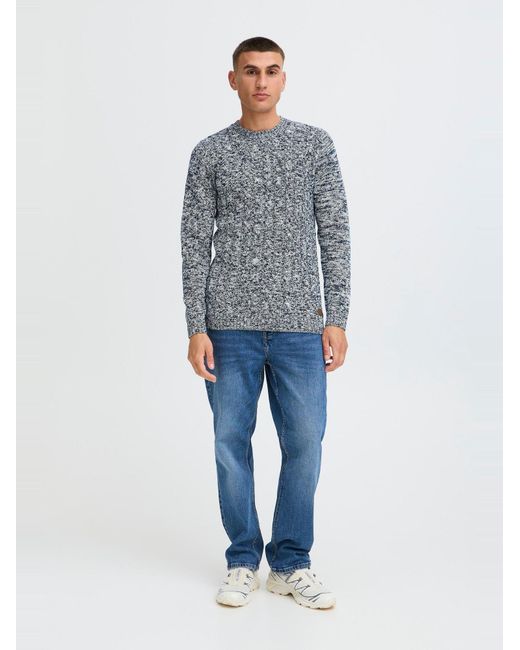 Solid Pullover Sdricco in Blue für Herren