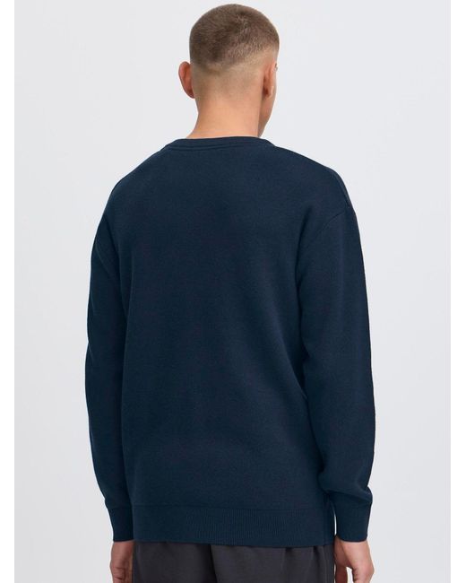 Solid Pullover Sdfinnetado in Blue für Herren