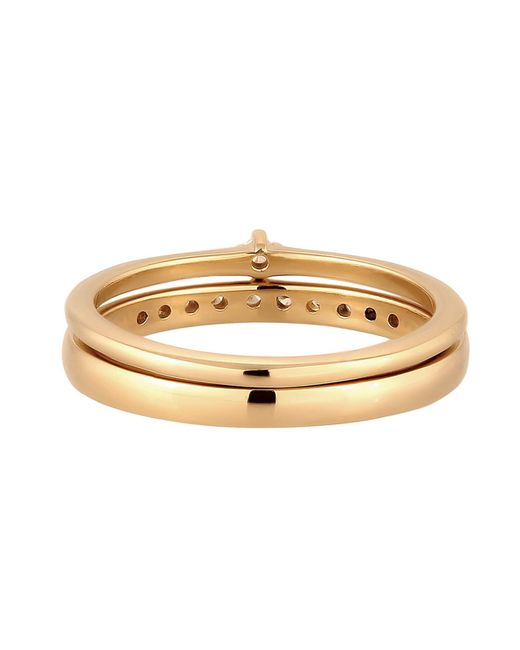 Elli DIAMONDS Metallic Ring-Set