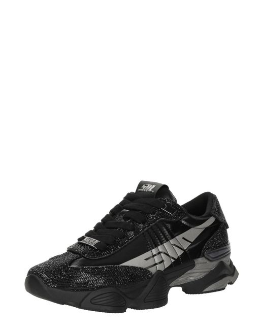 Steve Madden Black Sneaker Setback-R