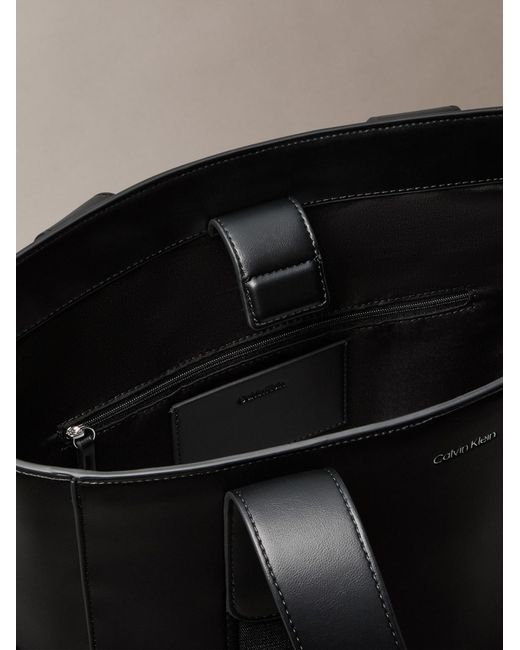 Calvin Klein Black Shopper