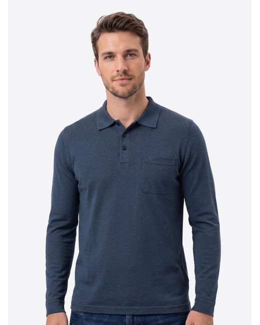 RAGMAN Shirt Basic in Blue für Herren