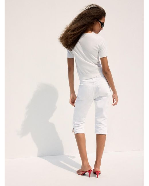 Mango White Pullover Escudell