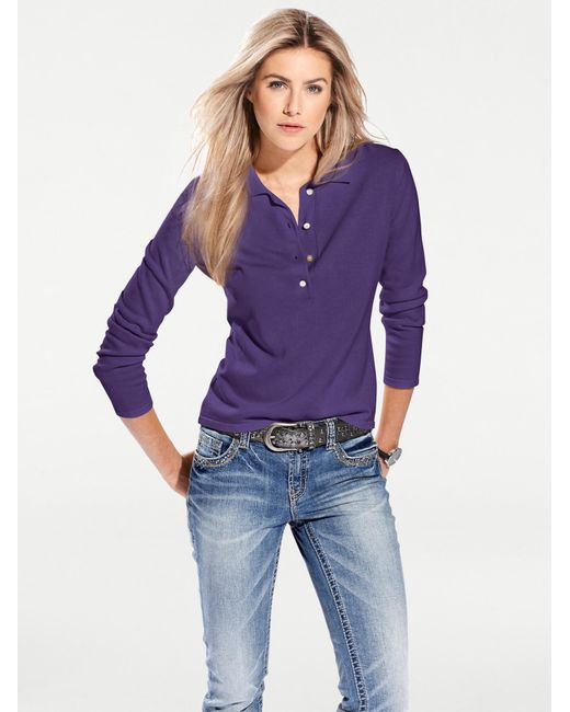 heine Purple Pullover