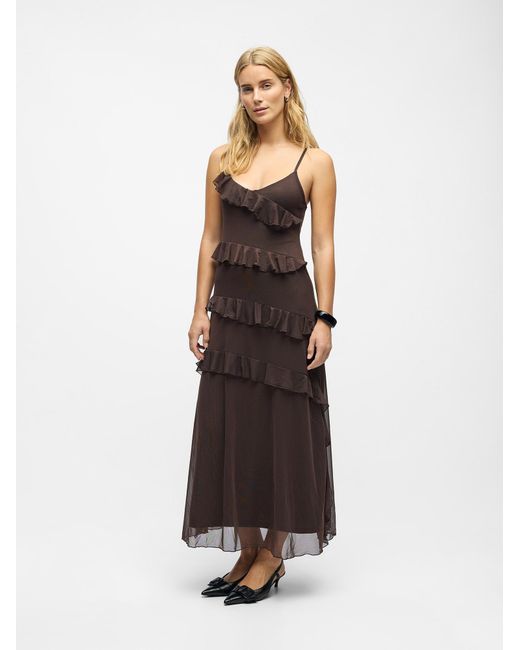 Object Brown Kleid Objmedow