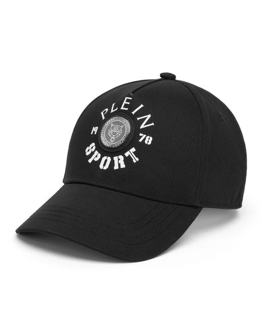 Philipp Plein Black Cap Tiger