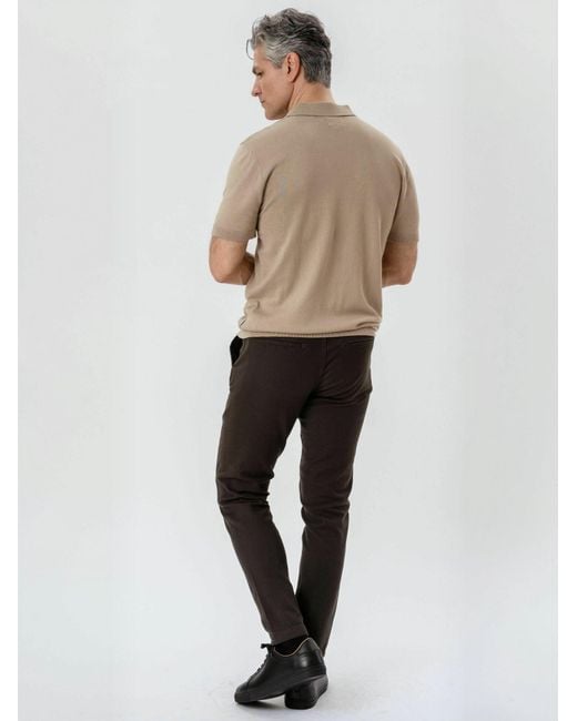 TeeShoppen Trouser Structure in Black für Herren