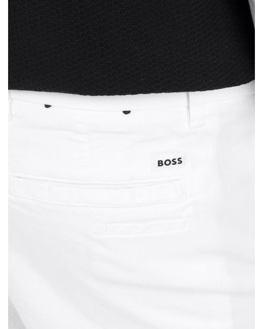 Boss Hose 'kaiton' in White für Herren