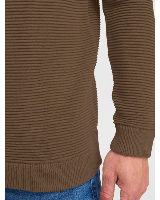 Solid Pullover Valencia in Brown für Herren