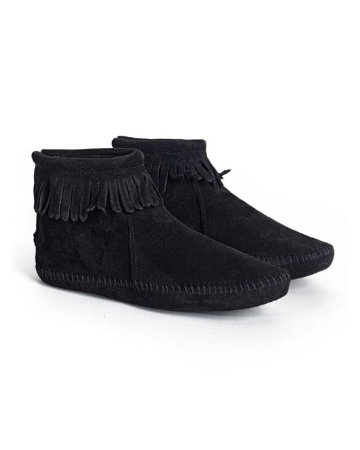 Minnetonka Black Stiefelette