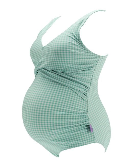 petit amour Green Umstandsbadeanzug 'Aurelia'