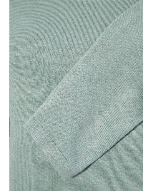 Laura Scott Green Pullover