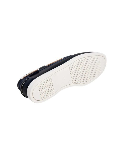 Hackett Mokassin Deck One in Blue für Herren