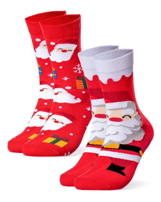 OCCULT Red Socken Santa