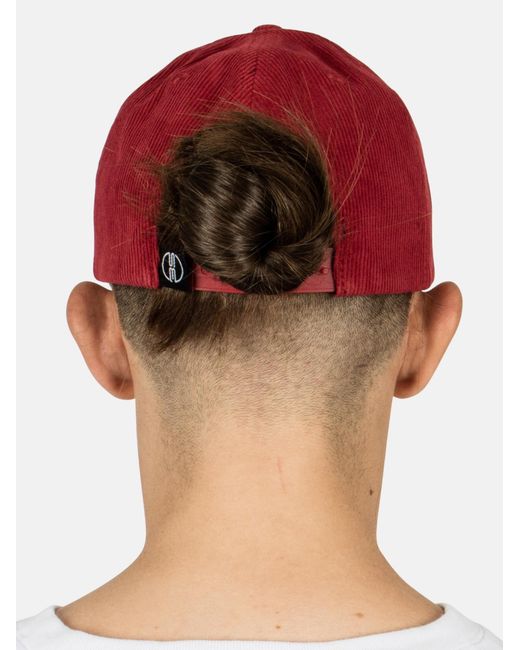 Blackskies Cap Cord in Red für Herren