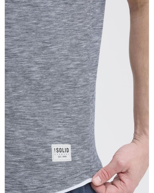 Solid Shirt Rigos in Gray für Herren