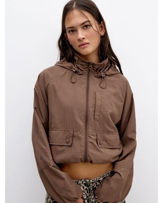 Pull&Bear Brown Jacke