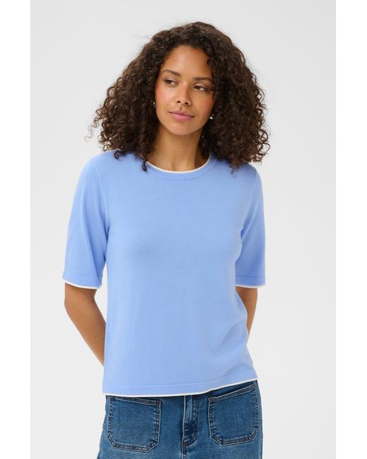 Kaffe Blue Pullover Kalizza