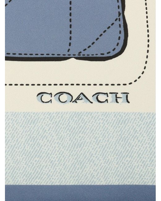 COACH Blue Tuch