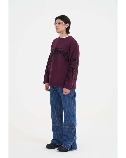 Ed Hardy Pullover in Purple für Herren