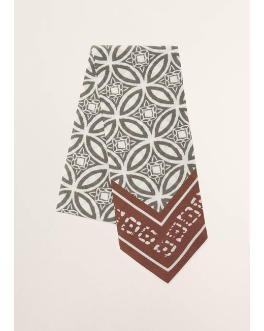 Mango Tuch Select in White für Herren