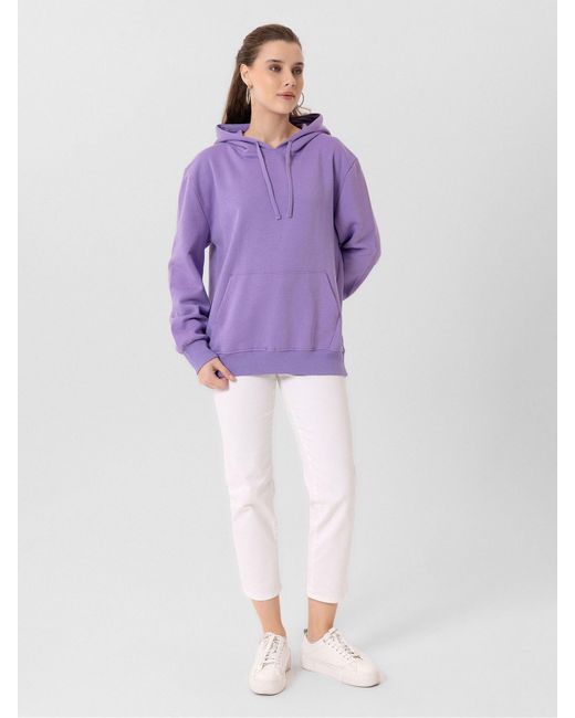 Jacey Quinn Purple Sweatshirt