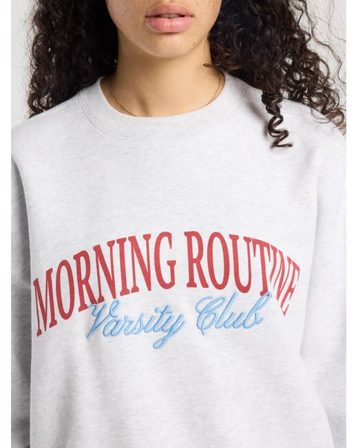 America Today White Sweatshirt