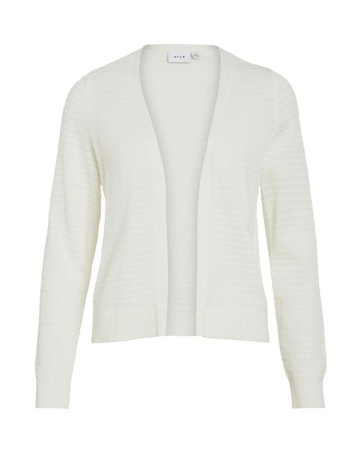 Vila White Strickjacke Vilollo