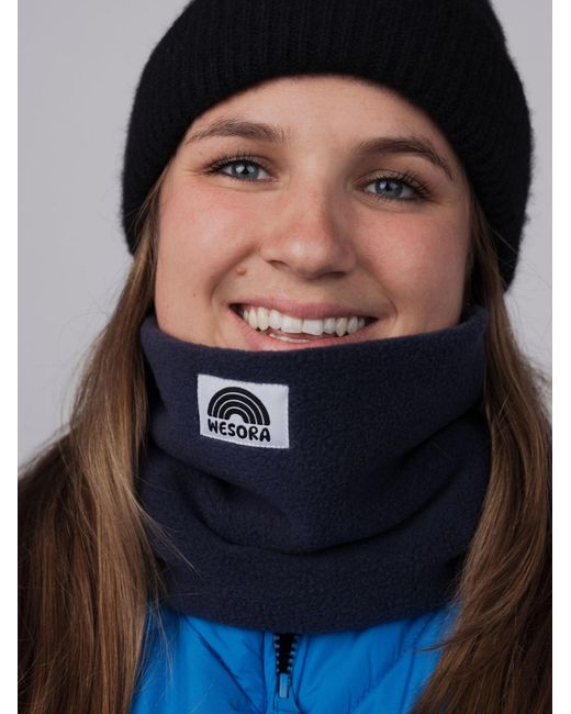 WESORA GmbH Blue Schlauchschal Fleece Neckwarmer