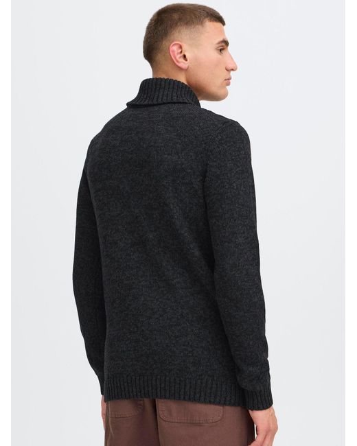 Solid Pullover Sdrino in Black für Herren