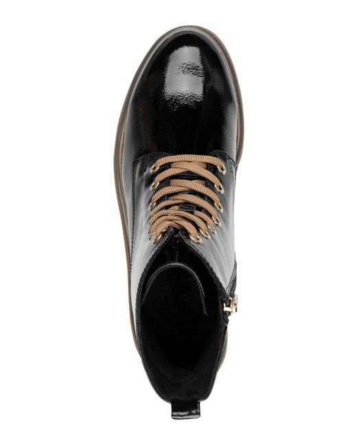 Marco Tozzi Black Schnürstiefelette