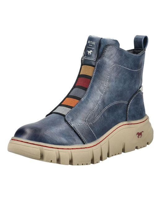 Mustang Blue Stiefelette