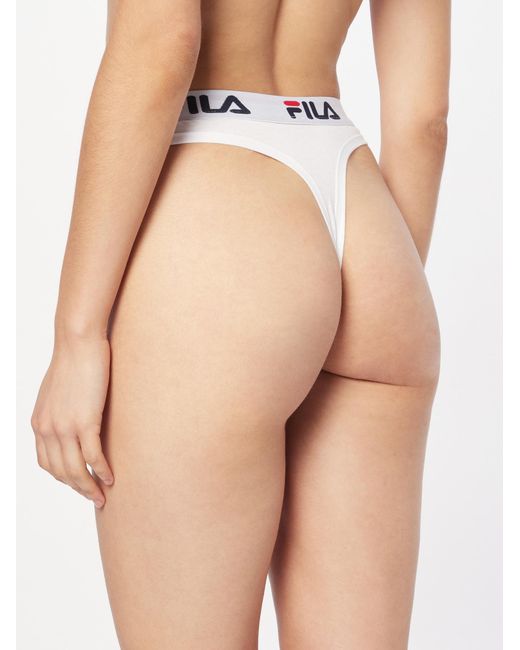 Fila White String