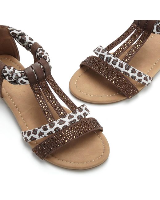 Lascana Brown Sandale