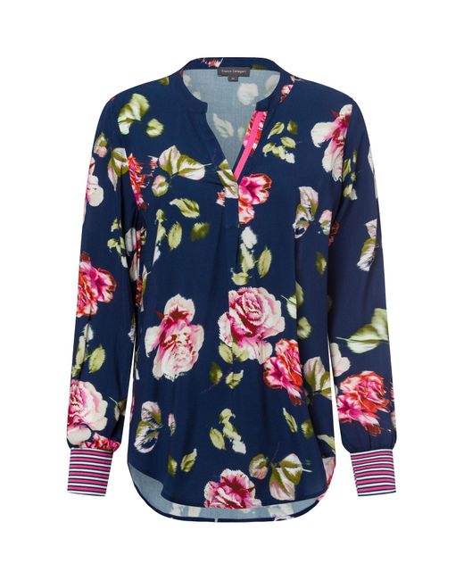 Franco Callegari Blue Bluse