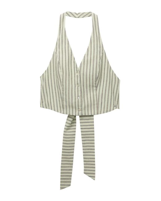Pull&Bear White Bluse