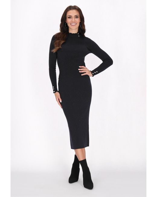 faina Black Pullover